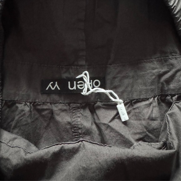 Open YY rolled waist tiered skirt - Picture 4 of 5